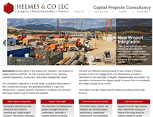 Tablet Screenshot of helmesco.com